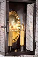 Candle and Back Plate Detail