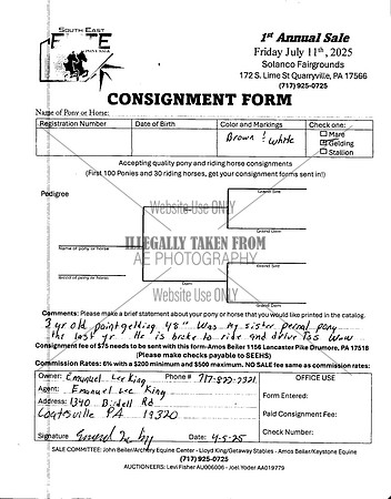 Elite Pony Sale Consignment Forms_0001