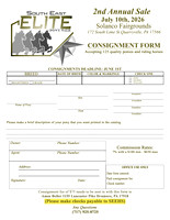 Consignment form