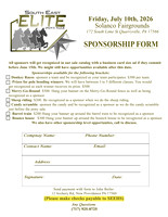 Sponsorship form