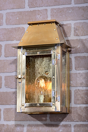 104 Wall-Raw Brass